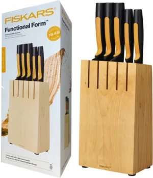 Zestaw 5 noży w bloku Functional Form™