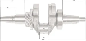 Kloķvārpsta Loncin LC5000(D)-AS LC6500(D)-AS LC188F
