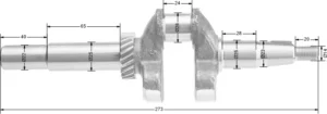 Kloķvārpsta Loncin LC1P61FA