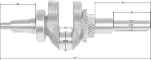 Kloķvārpsta Loncin LC185FDS