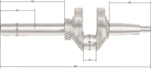 Kloķvārpsta Loncin LC1P70FCD-P LC1P70FC-P