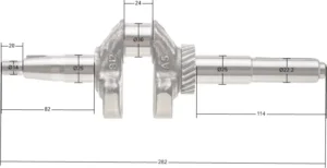 Kloķvārpsta Loncin LC1P70FA