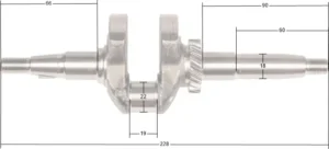 Kloķvārpsta Loncin LC2000i LC148F