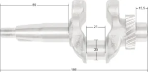 Kloķvārpsta Loncin LC3000i LC165F-4