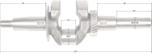 Kloķvārpsta Loncin H200
