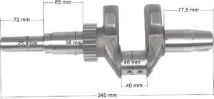 Kloķvārpsta Rato silnik R670