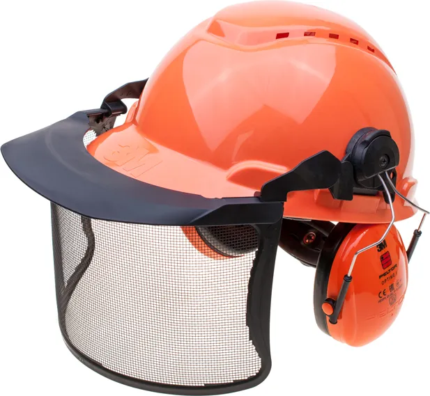 14887_H510P3_01 Kask ochronny drwala kompletny 3M - Image 1