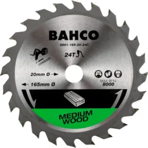 Piła tarczowa BAHCO do drewna do przecinarek tarczowych 160mm, średnie drewno