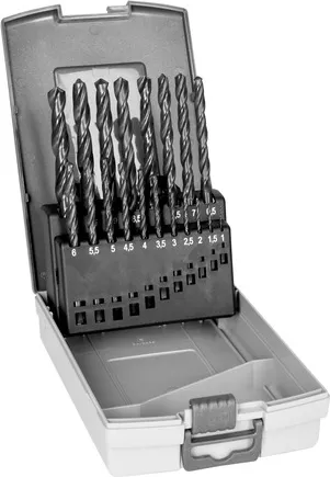 Zestaw wierteł BAHCO HSS-R do metalu 19 szt.