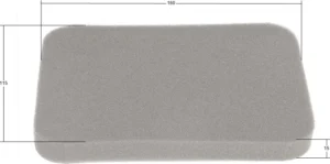 Gaisa filtrs Loncin švamīte LC6500(D)-AS LC8000(D)-AS