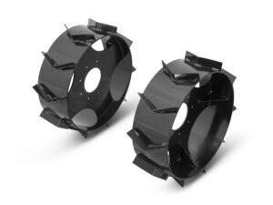 2 iron wheels for Zeus two-wheel tractor