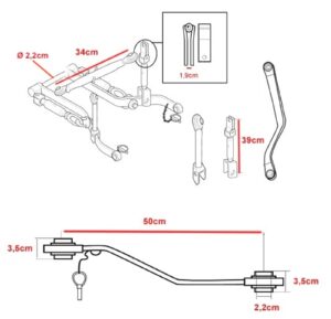 3 Point hitch for tractors Kubota