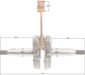 Kloķvārpsta CEDRUS dmuchawa CEDDM05PRO