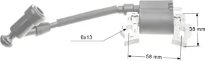 Indukcijas aizdedzes spole Cedrus Y139V Y196V Y196VE