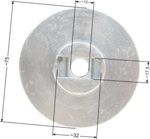 Naža stiprinājuma adapteris Weibang WB506SB
orģināla detaļa