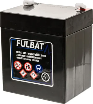 Akumulators 4.5Ah FULBAT FP12-4.5 AGM + kreisais