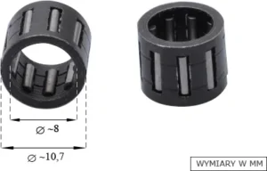 Gultnis tłoka NAC 34mm CS2500 pilarki marketowe