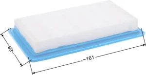 Gaisa filtrs B&S 4 HP VANGUARD poziomy wał OHV