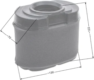 Gaisa filtrs B&S owalny Intek V-twin  / Model 40 44