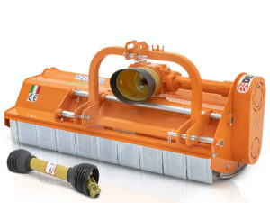 Adjustable sideshift Flail Mower 140cm - for narrow 30-70HP Tractors Shredder