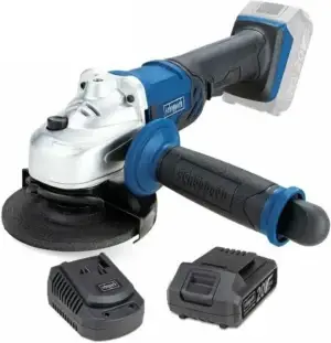 Akumulatora leņķa slīpmašīna CAG115-20ProS 115mm 20V (1x2.0Ah)