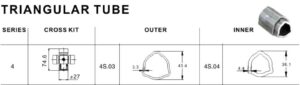 Cardan shaft CAT-4 1400