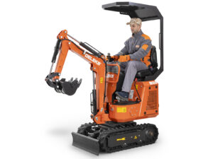 Compact mini excavator 0.65 ton