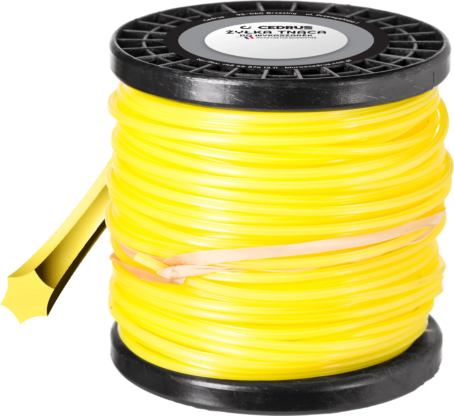 DBPLCEDBD01_27HJ Trimmera aukla 3.3/45m gwiazdka żółta - Image 1
