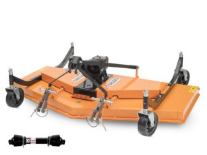 Finishing mower for tractor