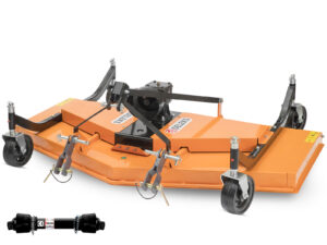 Finishing mower for tractor