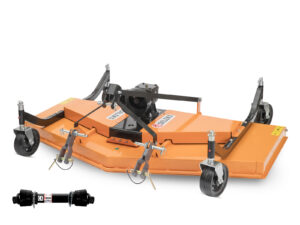 Finishing mower for tractor