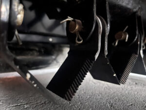 Flail mower 100cm with knives for walking tractor