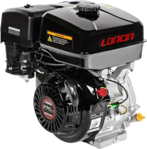 Benzīna dzinējs Loncin G270F-A horizontāla vārpsta 25 mm / 60 mm