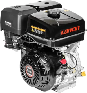 Benzīna dzinējs Loncin G390F-A horizontāla vārpsta 25 mm / 60 mm