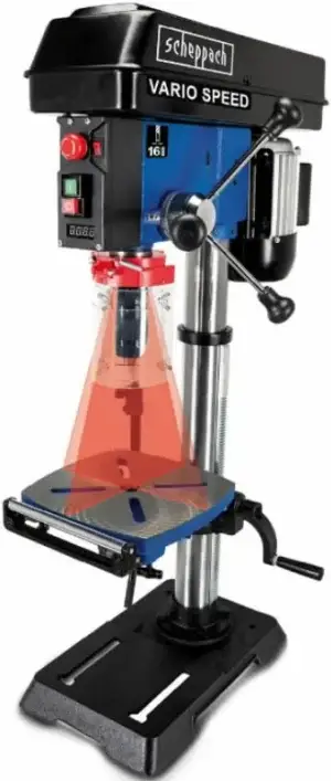 Galda urbjmašīna Scheppach DP18VARIO