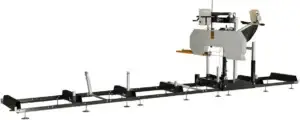 Horizontālais baļķu lentzāģis Lumag BSW66