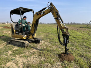 Hydraulic Earth Drill for mini excavator