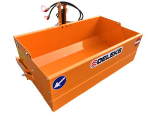 Hydraulic Transportbox 140cm in HARDOX & SSAB steel for tractor
