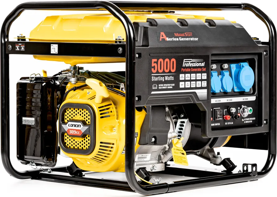 LC5000-AS_01 Strāvas ģenerators Loncin LC5000-AS AVR 3x230V 5kW - Image 1