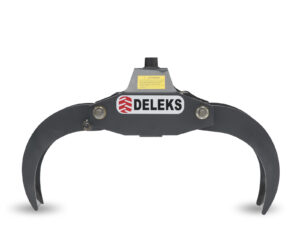 Log grapple for mini excavators and forest cranes
