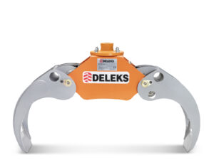 Log grapple for mini excavators