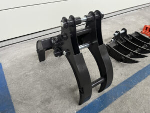 Log grapple for miniexcavator M60