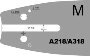 Motorzāģa ķēdes sliede 10" 3/8 1,3 mm Cedrus urządzenie wielofunkcyjne CEDUW520