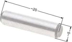 Zabierak / Kołek / Klin zębatki napędu NAC 20mm x 5mm  kosiarki marketowe