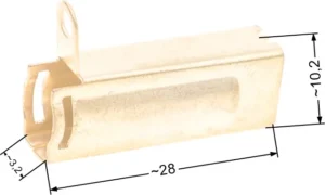 Szczotkotrzymacz Nac LE11-32-PB-B LE13-32-PB-B LE15-36-PB-B LE18-42-PB-B kosiarki marketowe