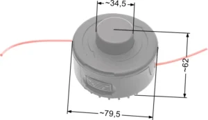 Trimmera galva Nac 8 mm  TE50-SP N1E-SPK-500