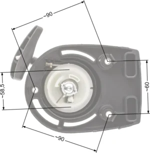 Starteris Honda GX35N kpl.