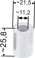 Tuleja dystansowa adaptera noża NAC wys. 30mm / śr. 21mm kosiarki marketowe