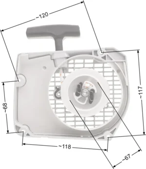 Starteris Stihl MS360 MS340 036 034