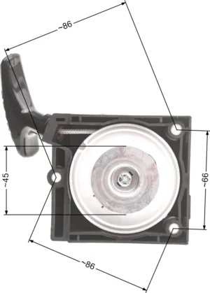 Starteris NAC Kawasaki TH43 TH48 zam. 49088-244